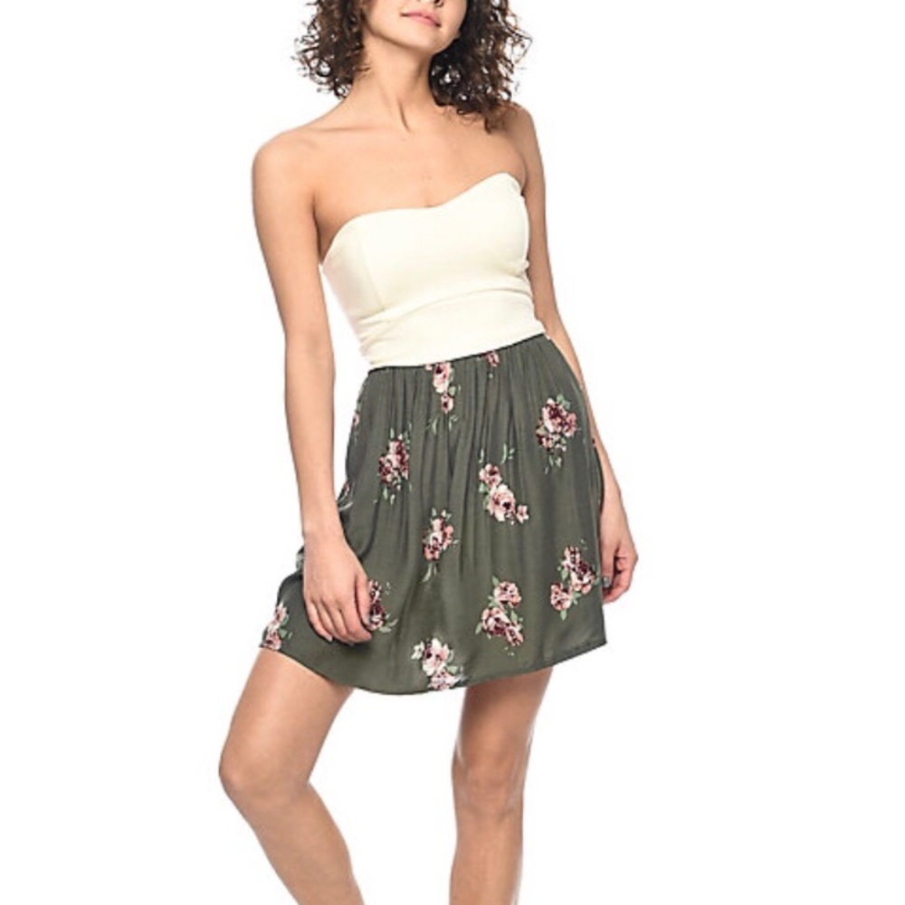 Gina Strapless Dress 👗